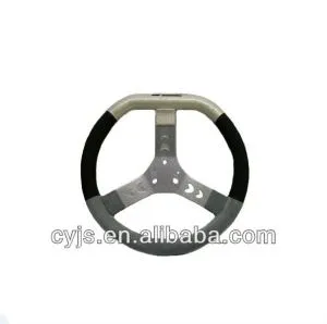 Kart Racing Car PU PVC Skórzane koło kierownicy Średnica 320 mm Koło kierownicy