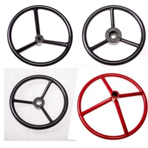 Metalowe kółko ręczne łączące koła zamachowe